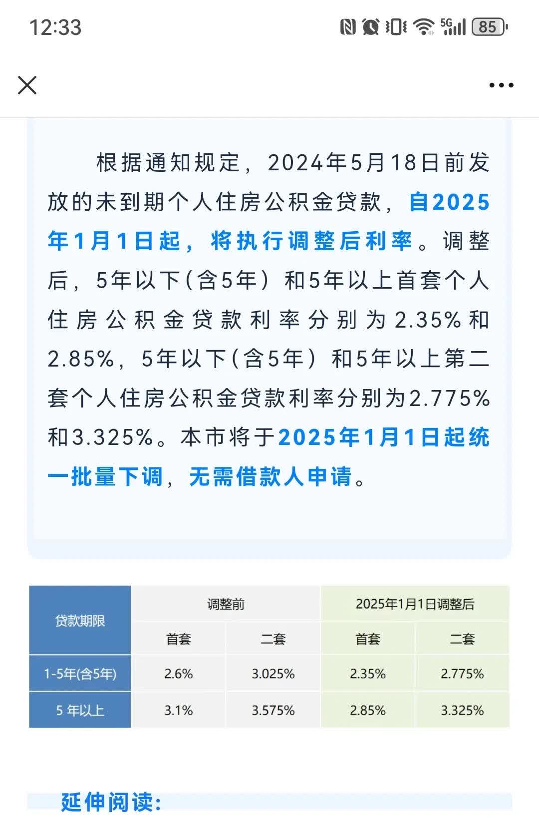 上海：5月8日起下调个人住房公积金贷款利率
