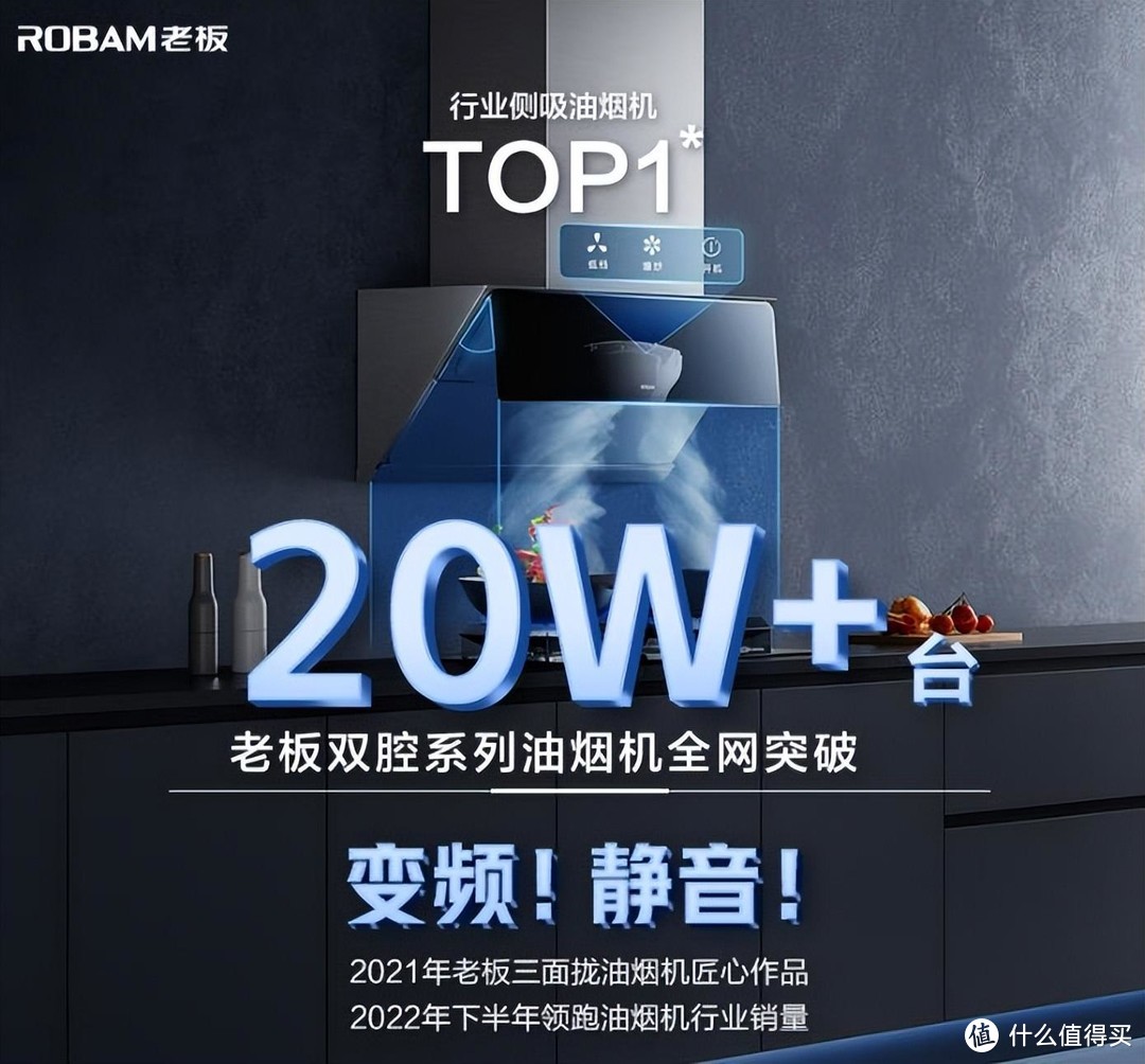 老板电器获得外观设计专利授权：“带有照明灯的抽油烟装置”