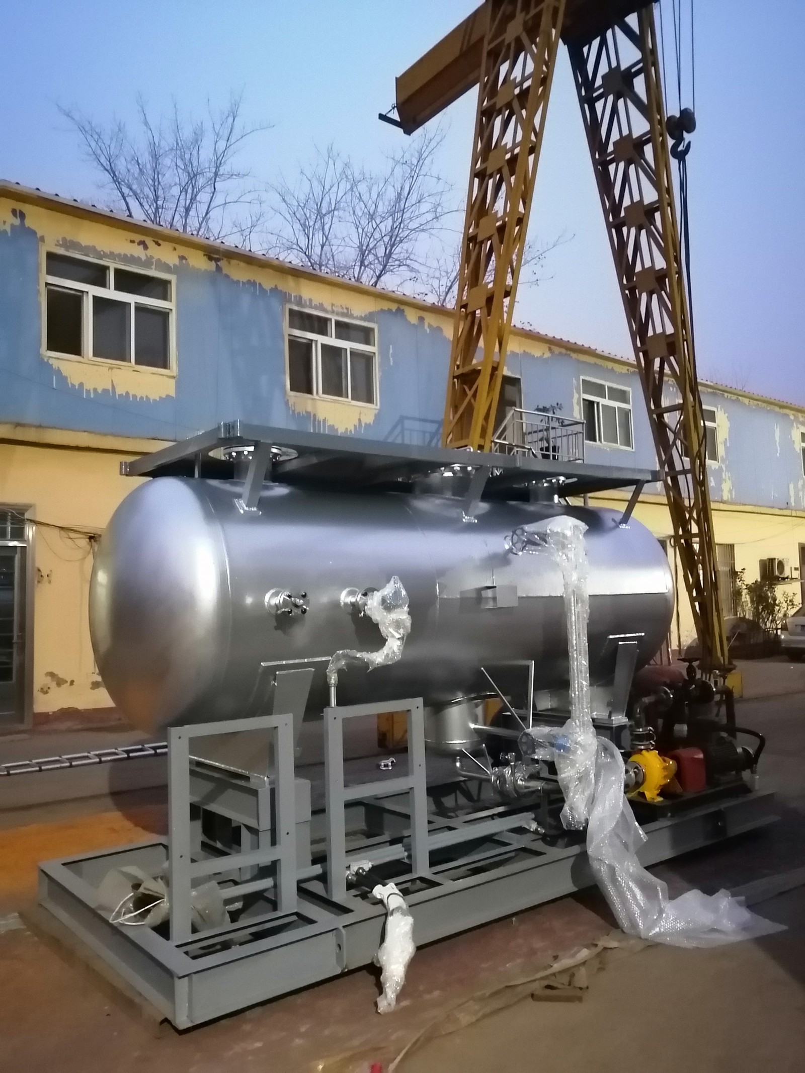 富瑞特装：子公司新疆10万方/天LNG撬装设备正式投产