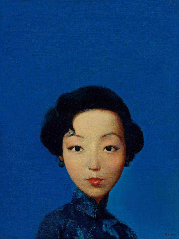 4255万元的刘野作品《张爱玲》引爆2025嘉德春拍