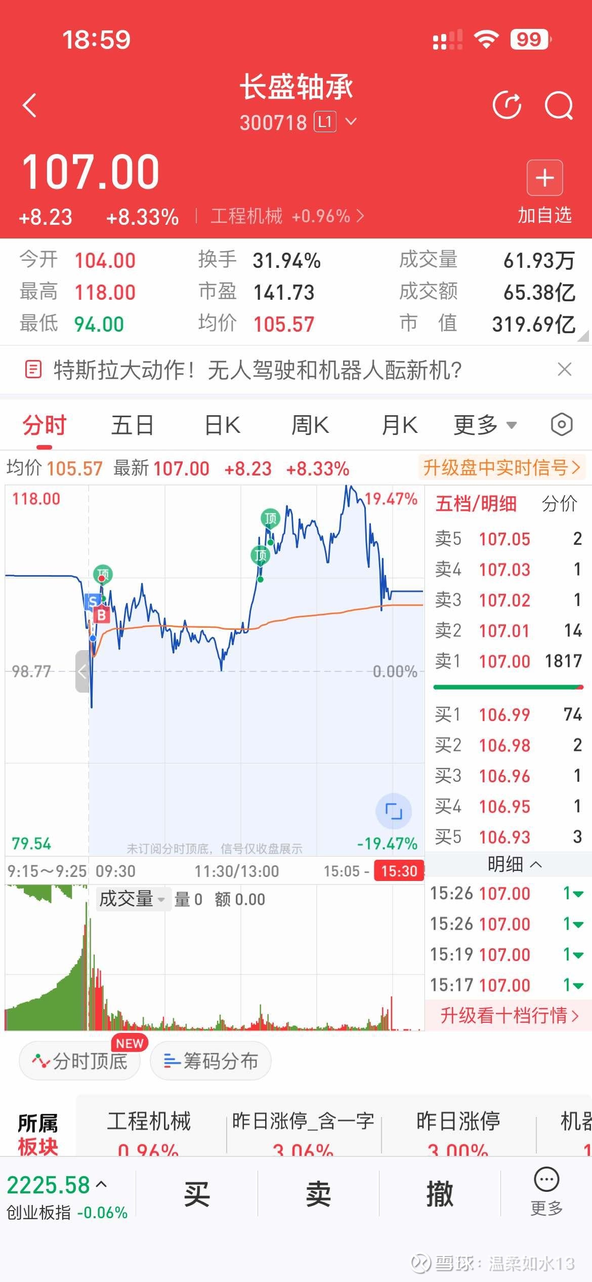 长盛轴承：部分机器人零部件已批量销售 部分处于送样试验阶段