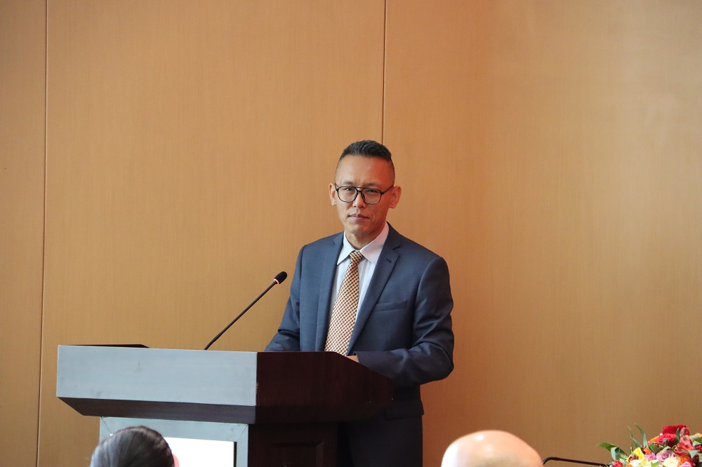 吕瑞浩公参与农业农村部国际交流服务中心团组进行工作交流