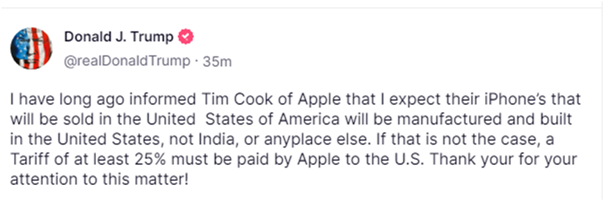 深夜突发！刚刚，关税翻倍！特朗普：提高至50%！