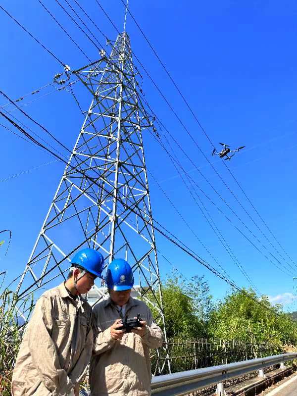 浙江绍兴：“机器狗”上岗助力迎峰度夏