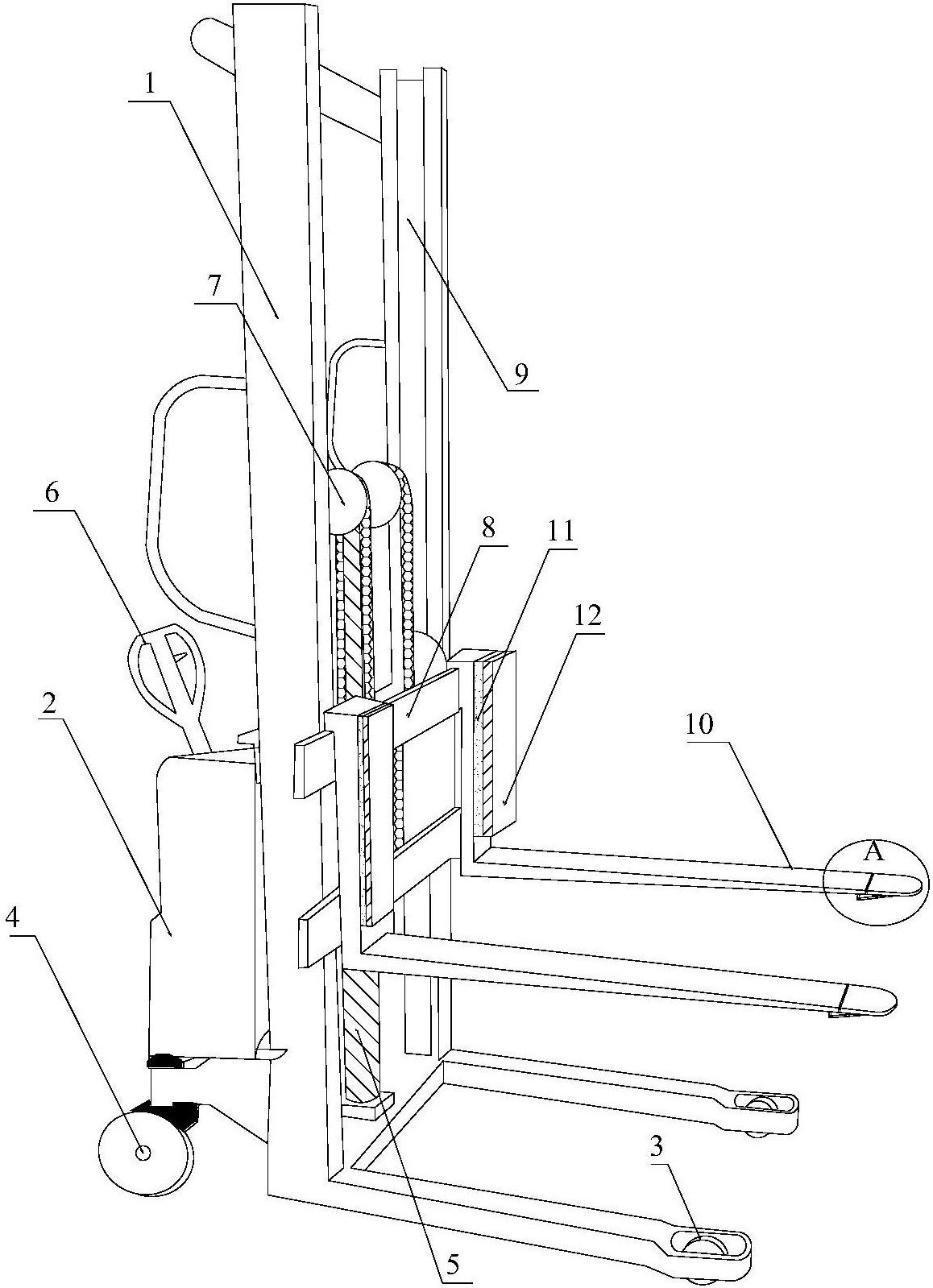 安徽合力获得实用新型专利授权：“电动叉车后拉式侧门铰链组件及电动叉车”