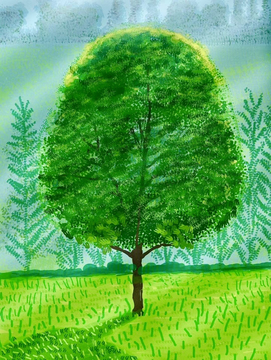 大卫・霍克尼：阳光、泳池与永恒的视觉革命