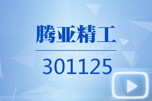 腾亚精工续聘高隘为董秘：2024年薪酬50万 今年一季度公司净利92万