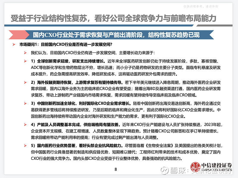 药明康德走出谷底