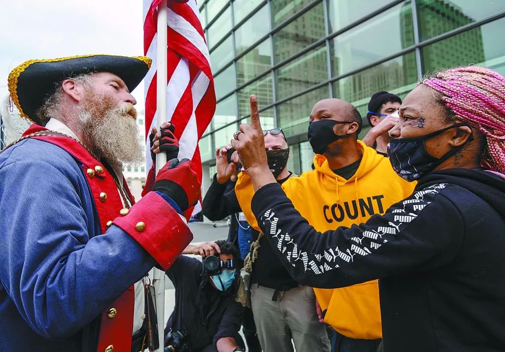 美国再现联邦执法人员开枪射击！一名37岁的男性公民死亡，当地爆发抗议示威，州国民警卫队进入协助治安