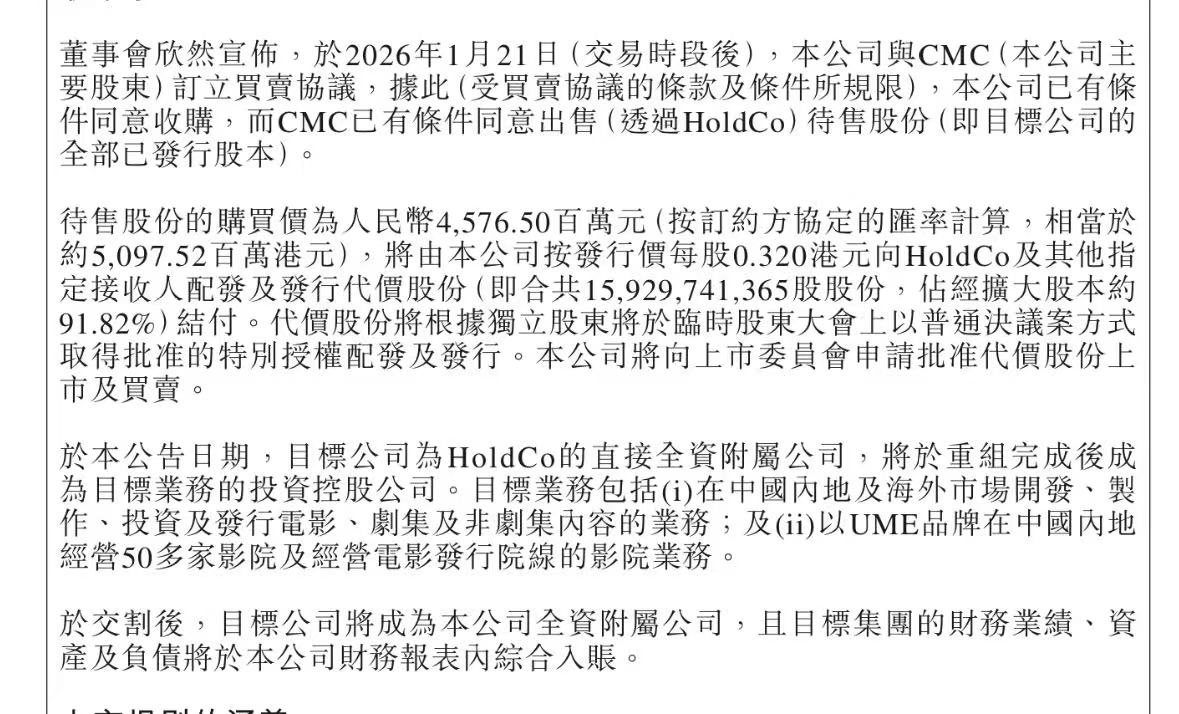 邵氏兄弟45亿“豪购”优质资产，香港影视产业新契机？