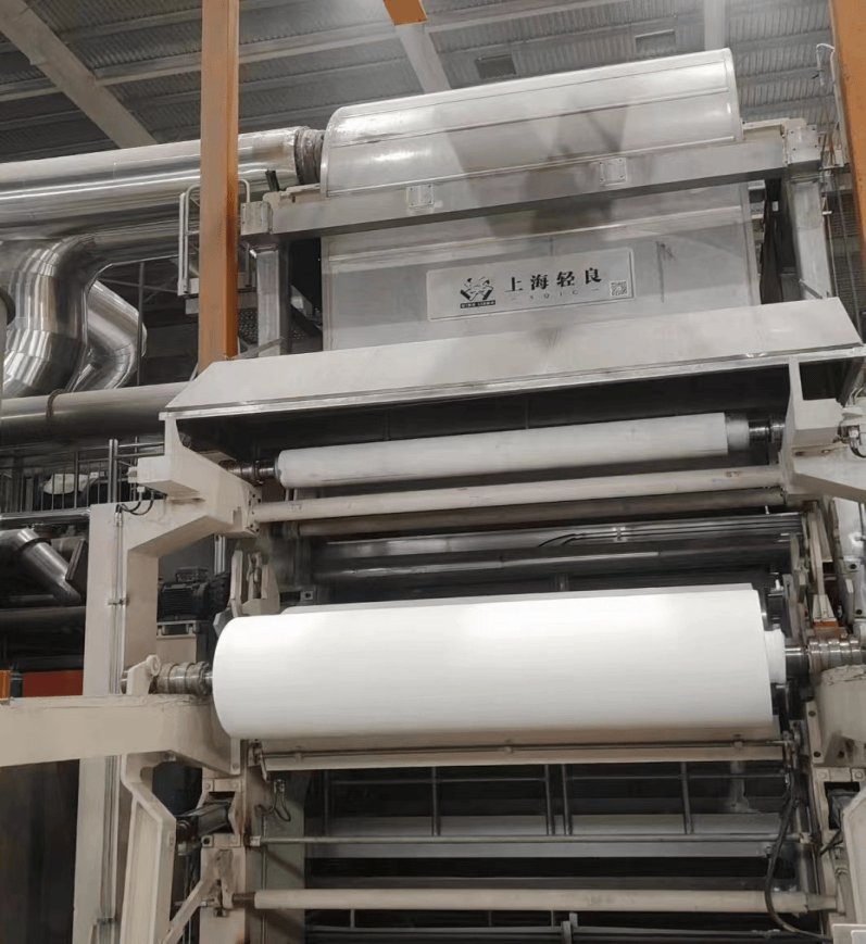 欧克科技获得发明专利授权：“一种生活用纸热压花复卷生产线”