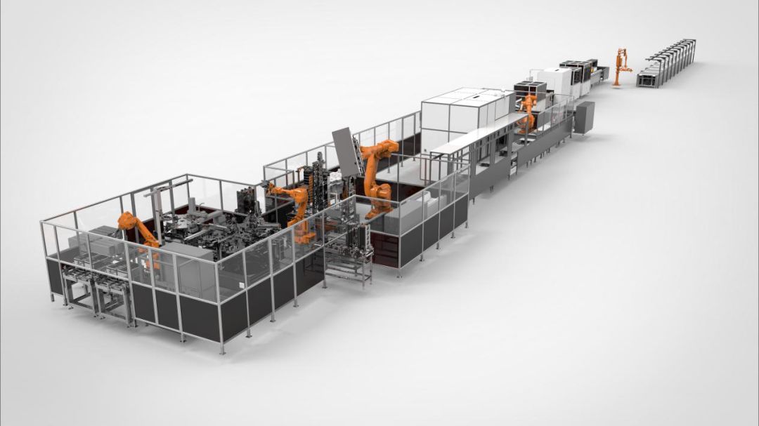 逸飞激光圆柱电芯设备交付欧洲