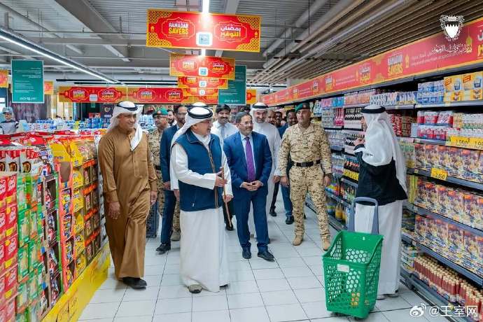 阿联酋总统会见巴林王储