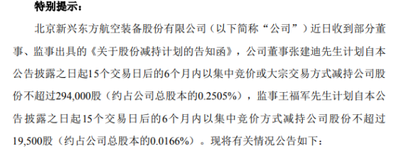 恒烁股份：股东拟合计减持不超3%公司股份